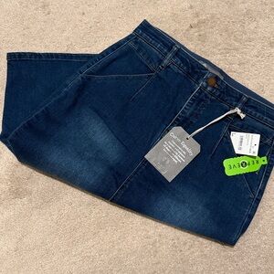 💙Democracy Ab Technology✨💫 Curve Equality 🟰 Denim Skirt